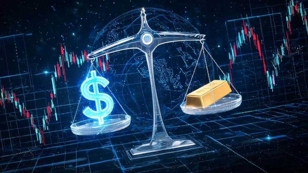 美金與黃金走勢解析:2026美元指數如何定錨金價?深度實戰預測 美金與黃金走勢解析:2026美元指數如何定錨金價?深度實戰預測