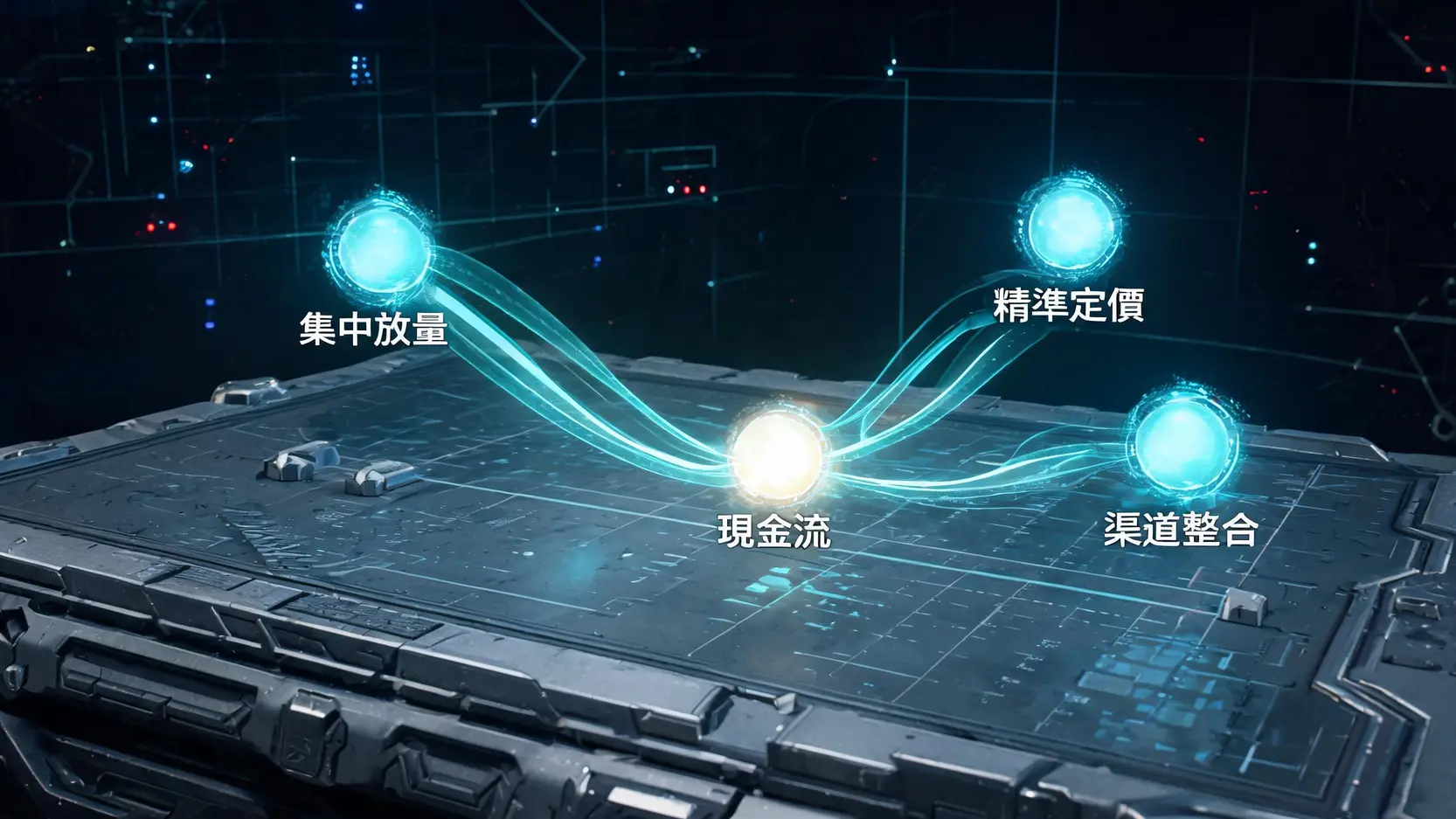 深度解讀中指研究院最新樓市報告:房企推盤衝刺半年業績,核心城市二手房市場回暖真相 房企年中衝刺業績的現金流搶奪戰略示意圖