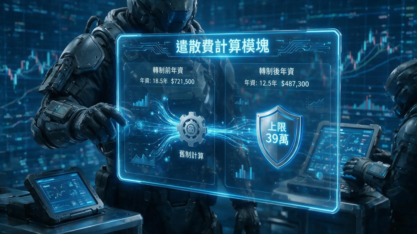 【MPF對沖取消】2026強積金對沖機制懶人包:遣散費計算與僱主資助一覽 取消對沖後遣散費與長期服務金雙軌計算流程圖